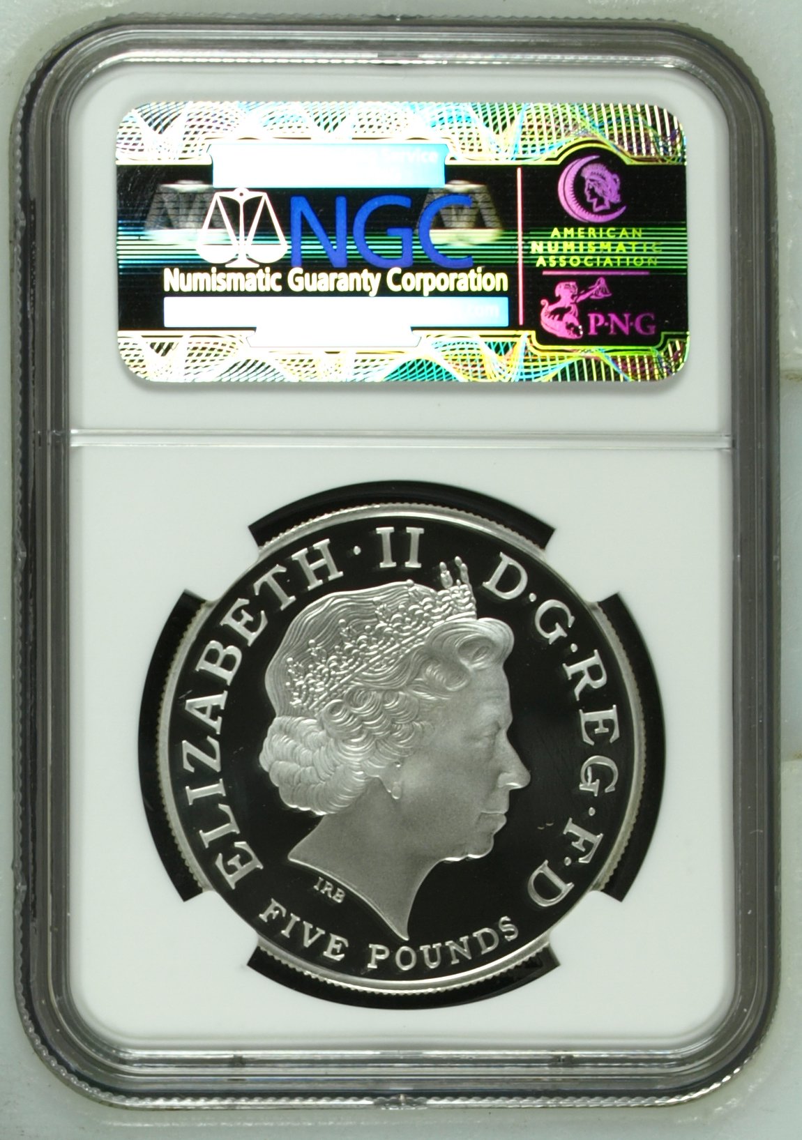 【最高鑑定・Top Pop】2013年 イギリス 聖ジョージと竜 5ポンド銀貨 ピストルッチ・デザイン NGC PF70 ULTRA CAMEO