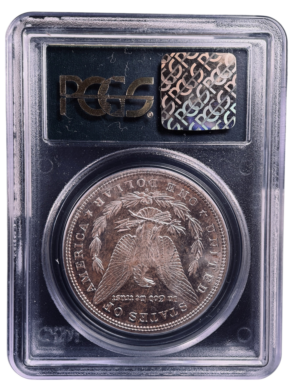 【オールドホルダー】1881年-S アメリカ モルガンダラー 1ドル銀貨 PCGS MS64