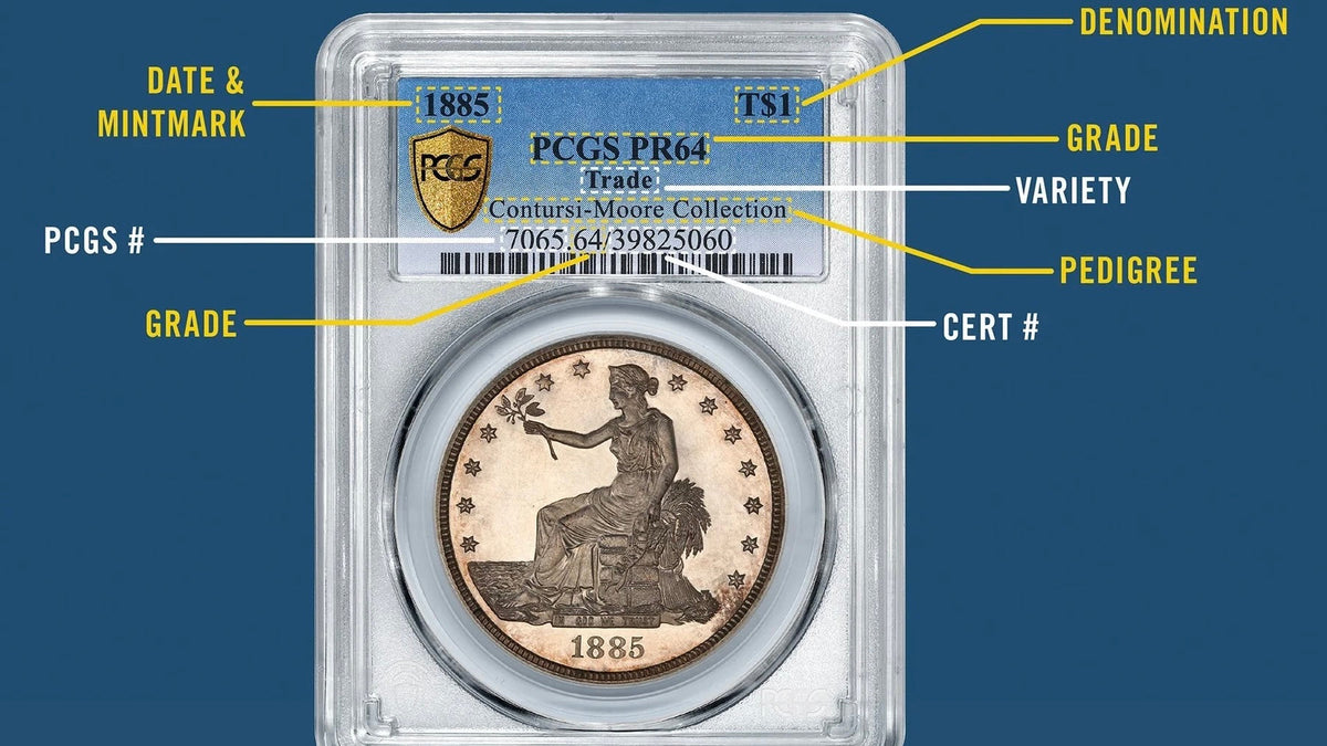 【失敗しない選び方】アンティークコイン購入で知っておくべき「PCGS」「NGC」鑑定とは？