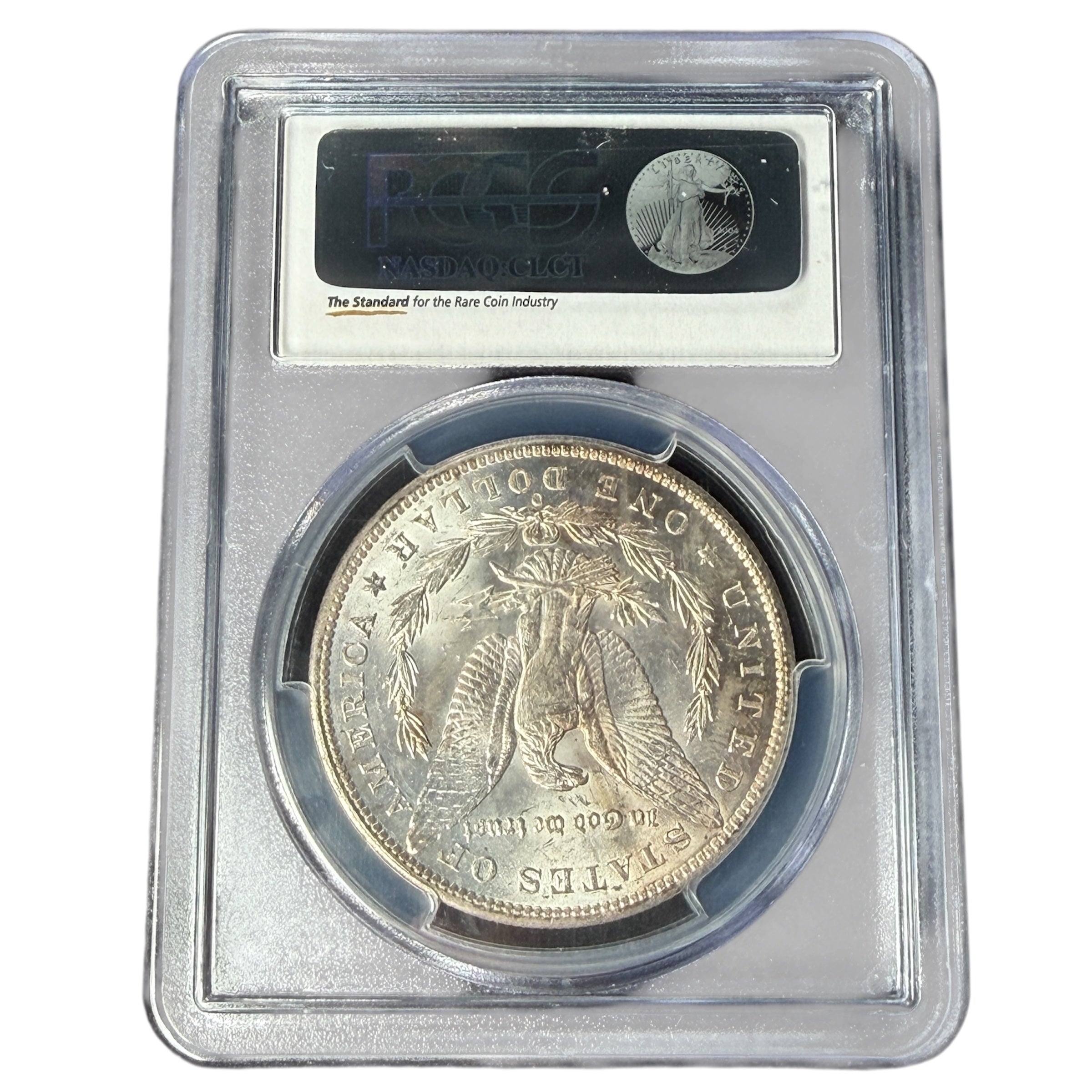 1885年O アメリカ モルガンダラー 1ドル銀貨 PCGS MS65