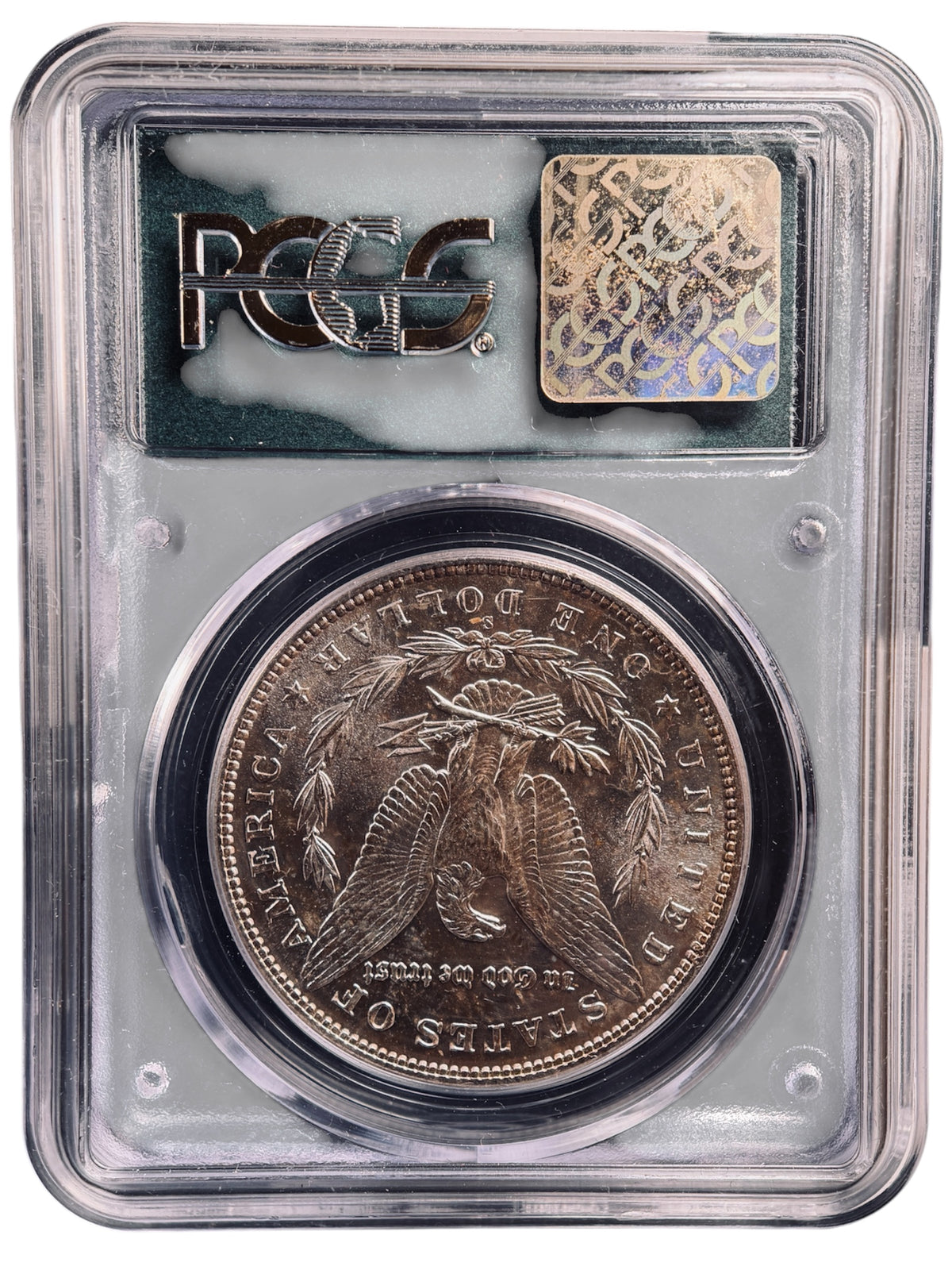 【オールドホルダー】1881年-S アメリカ モルガンダラー 1ドル銀貨 PCGS MS63