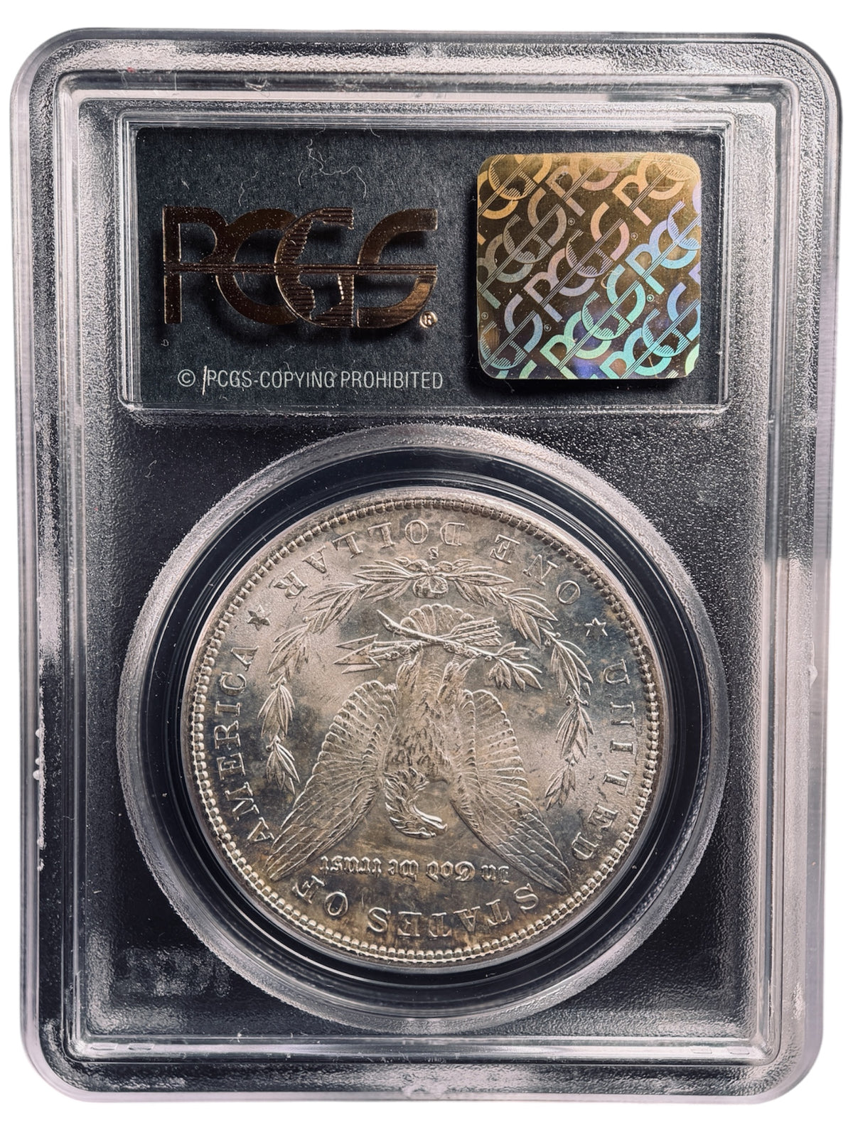 【オールドホルダー】1881年-S アメリカ モルガンダラー 1ドル銀貨 PCGS MS64