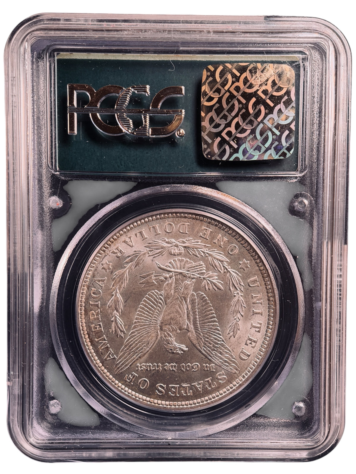 【最終年号・オールドホルダー】1921年 アメリカ モルガンダラー 1ドル銀貨 PCGS MS63