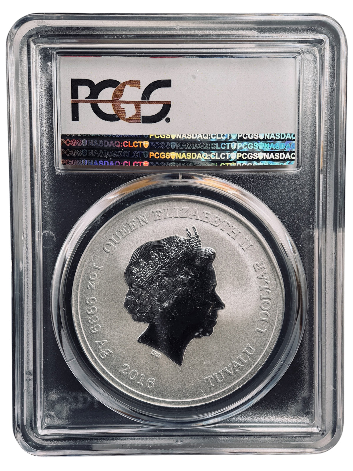 【最高鑑定・Top Pop】2016-P ツバル パールハーバー 75周年記念 1ドル銀貨 PCGS MS70