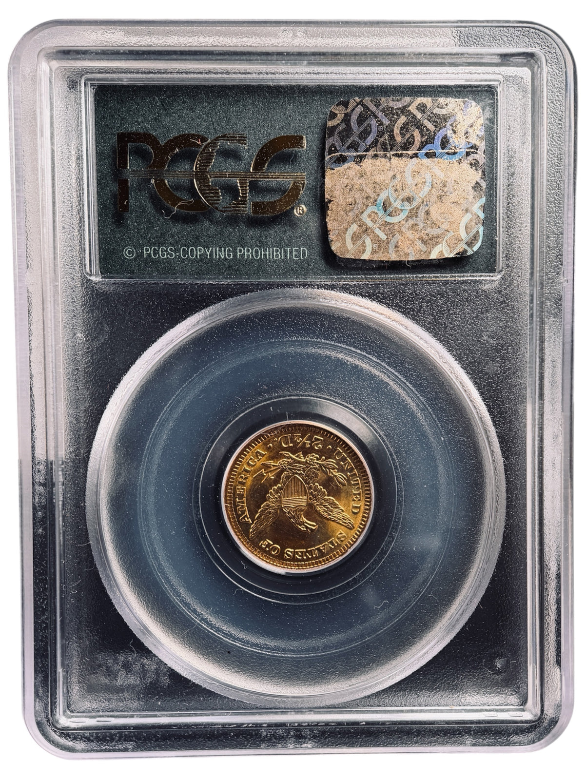 【オールドホルダー】1902年 アメリカ リバティヘッド・インディアン/リバティ・ハーフイーグル金貨 2.5ドル（クォーターイーグル） PCGS MS64