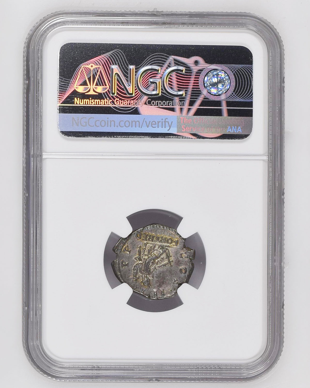 AD117-138年 古代ローマ帝国 ハドリアヌス帝 デナリウス銀貨 NGC Ch XF Strike:4/5 Surface:5/5